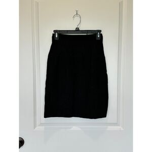 Elie Tahari Gray A-Line Skirt Size 2